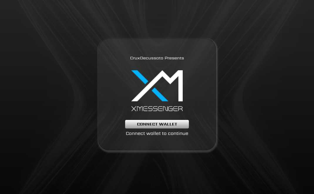 XMessenger Dapp preview